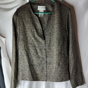 Kari New York Grey Blazer - Size 14